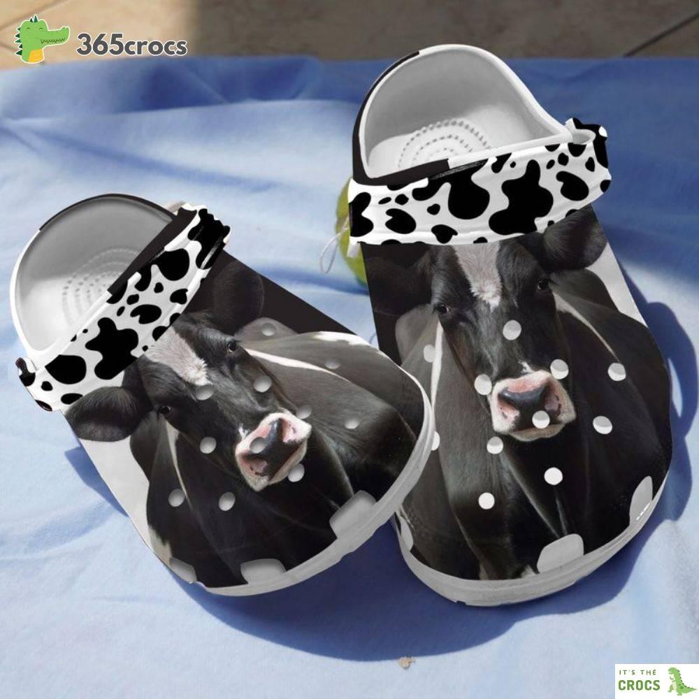 Dairy Cows Farm Life Good Quality Nice Gift For Valentine’s Day Crocs Clog Shoes