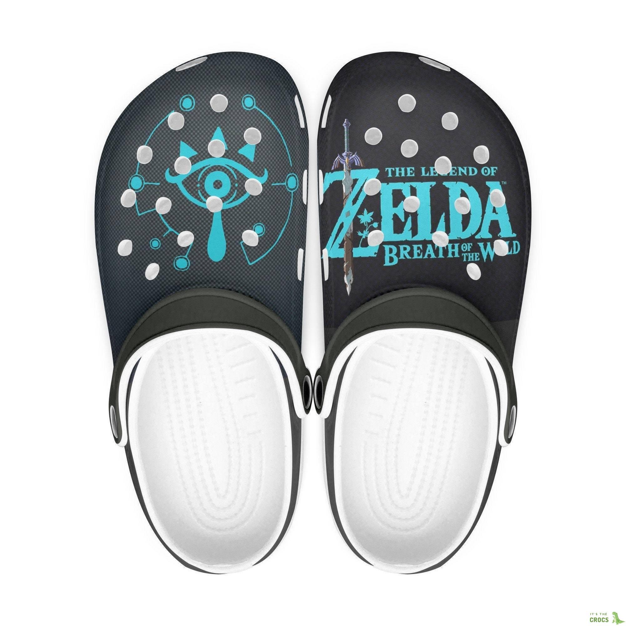 Get your gaming fix with these Legend of Zelda clogs – perfect for indoor and outdoor adventures