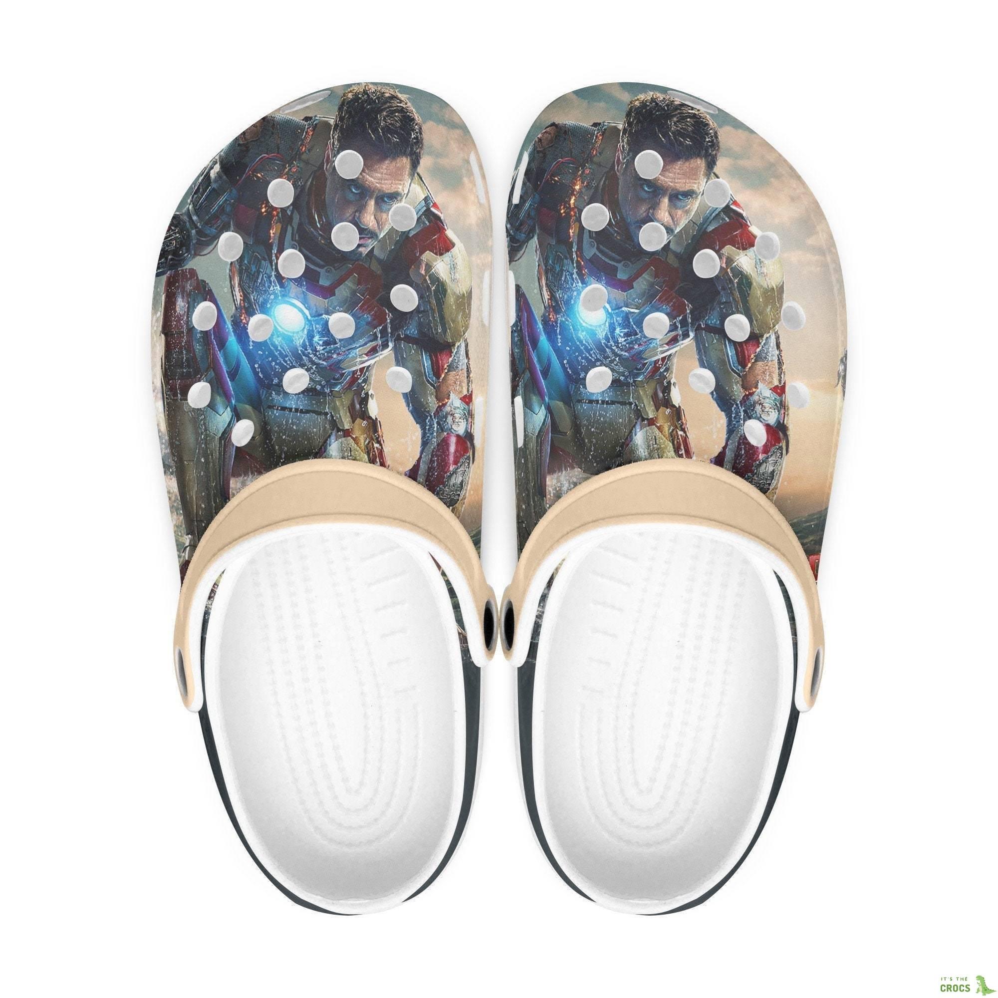 Iron Man Clogs, Avengers Looks Like Crocs Shoes, Women And Kids