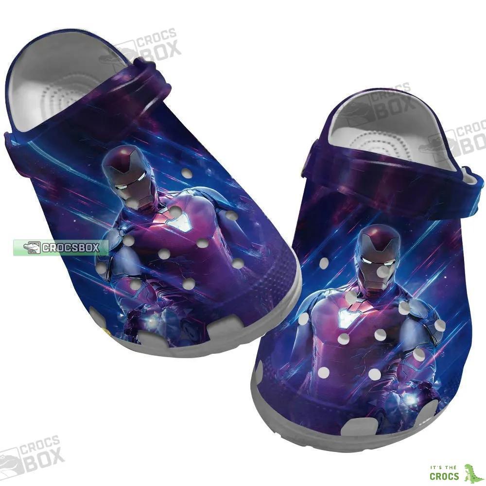 Iron Man Purple Crocs Women’s