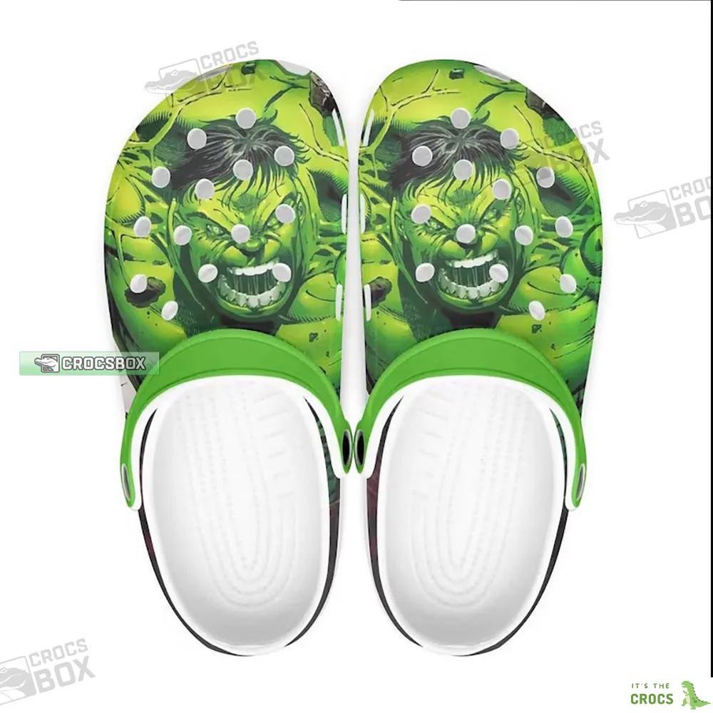Jolly Green Hulk Crocs