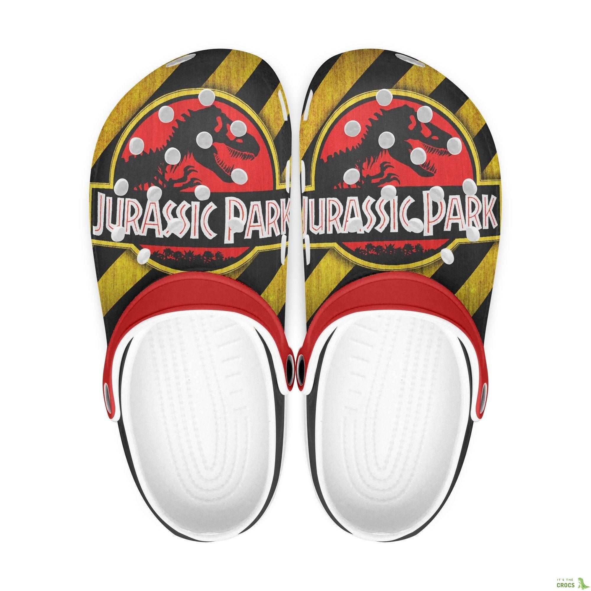 Jurassic Park Clogs, Jurassic World Looks Like Crocs Shoes, Women And Kids