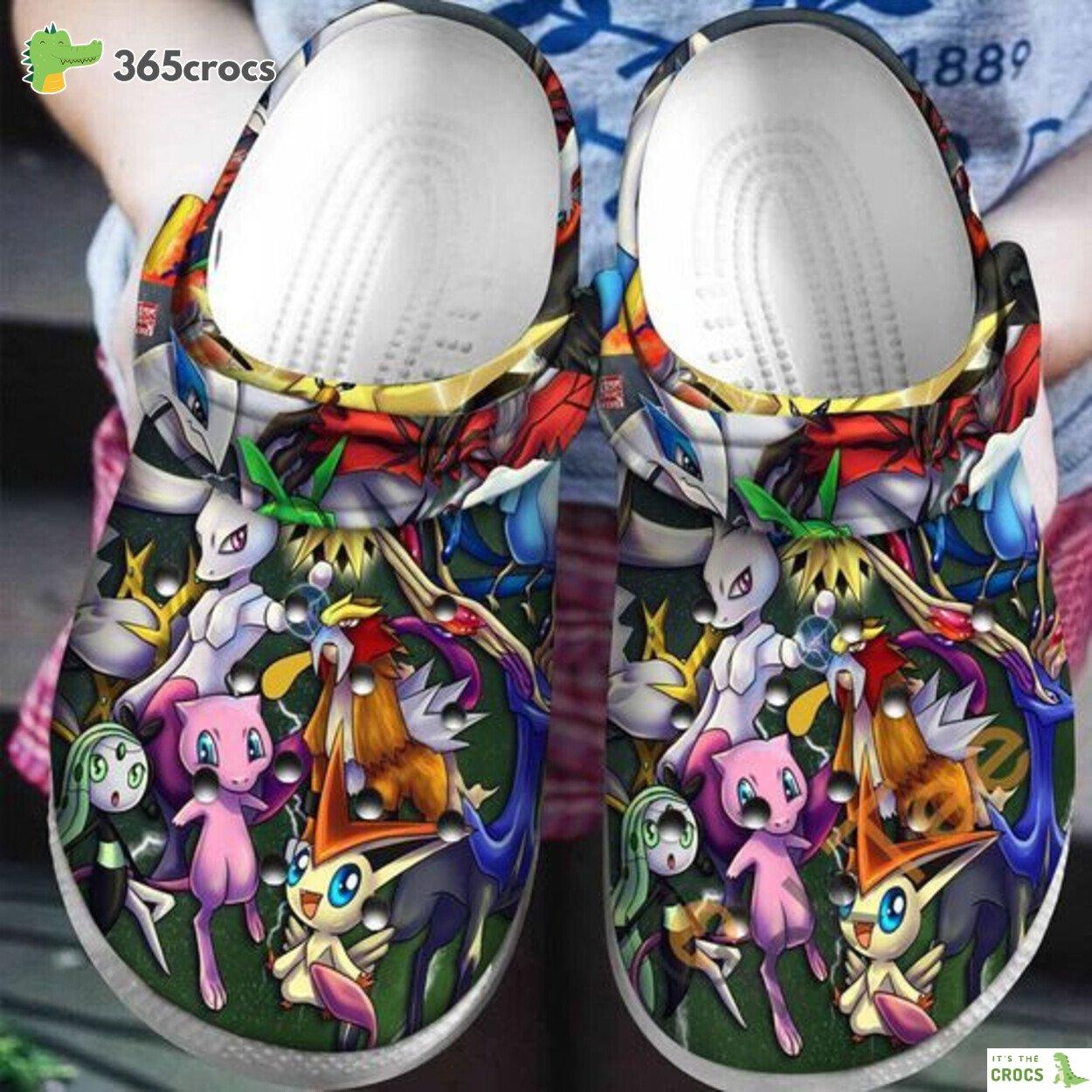 Legendary Pokemon Crocs Shoes Clogs Custom Name