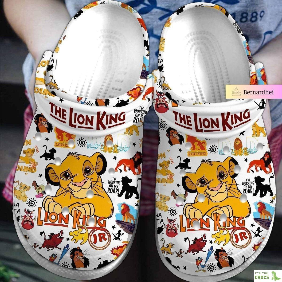 Lion King Disney Cartoon Sandals Christmas Gift Kids Adults Perfect Clogs