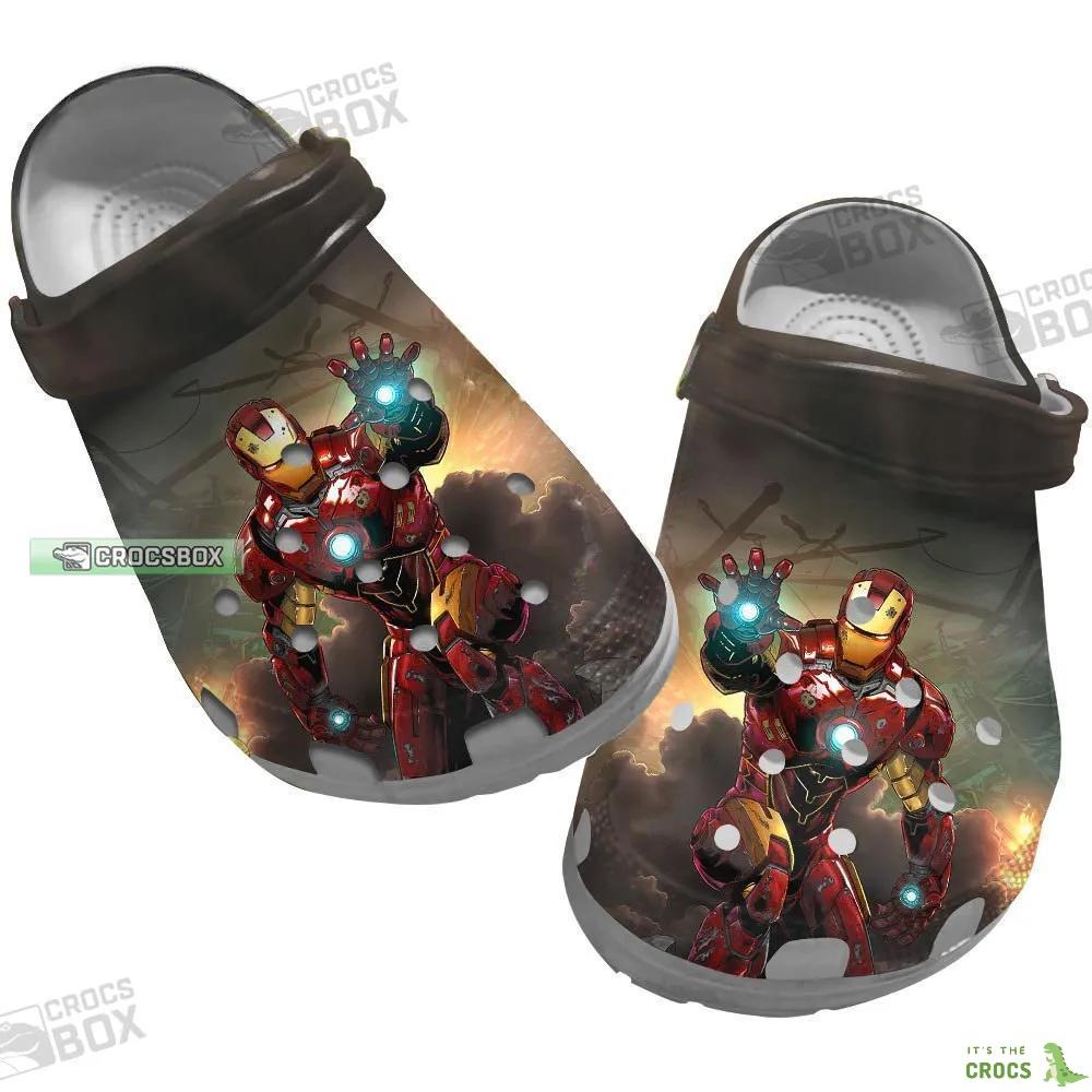 Marvel Iron Man Crocs Clogs
