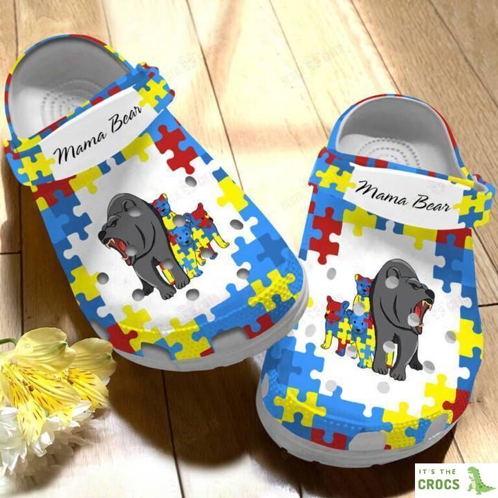 Mom’s Favorite Paws: Pamper Yourself with Mama Bear Crocs Classic Clogs Shoes!