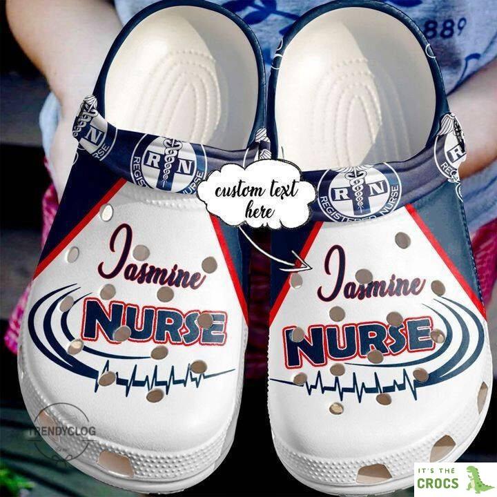 Nurse Crocs Love Nurse Rn Name Doctor Best Gift For Registered Ideas Symbol Crocs Clog Shoes