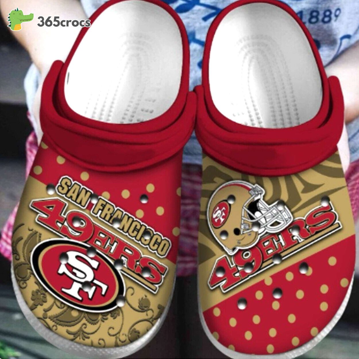 Represent SF49 in Style Classic Custom Name Footwear Clogs Design