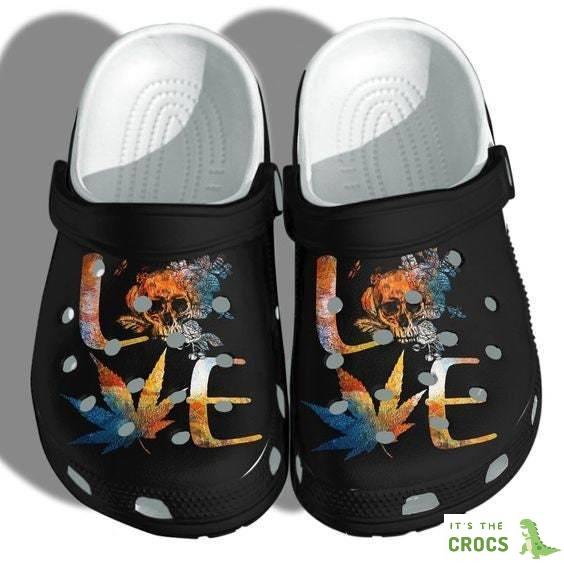 Tattoo Love Crocs Classic Clogs Shoes, Gifts For Adults Kids Crocs