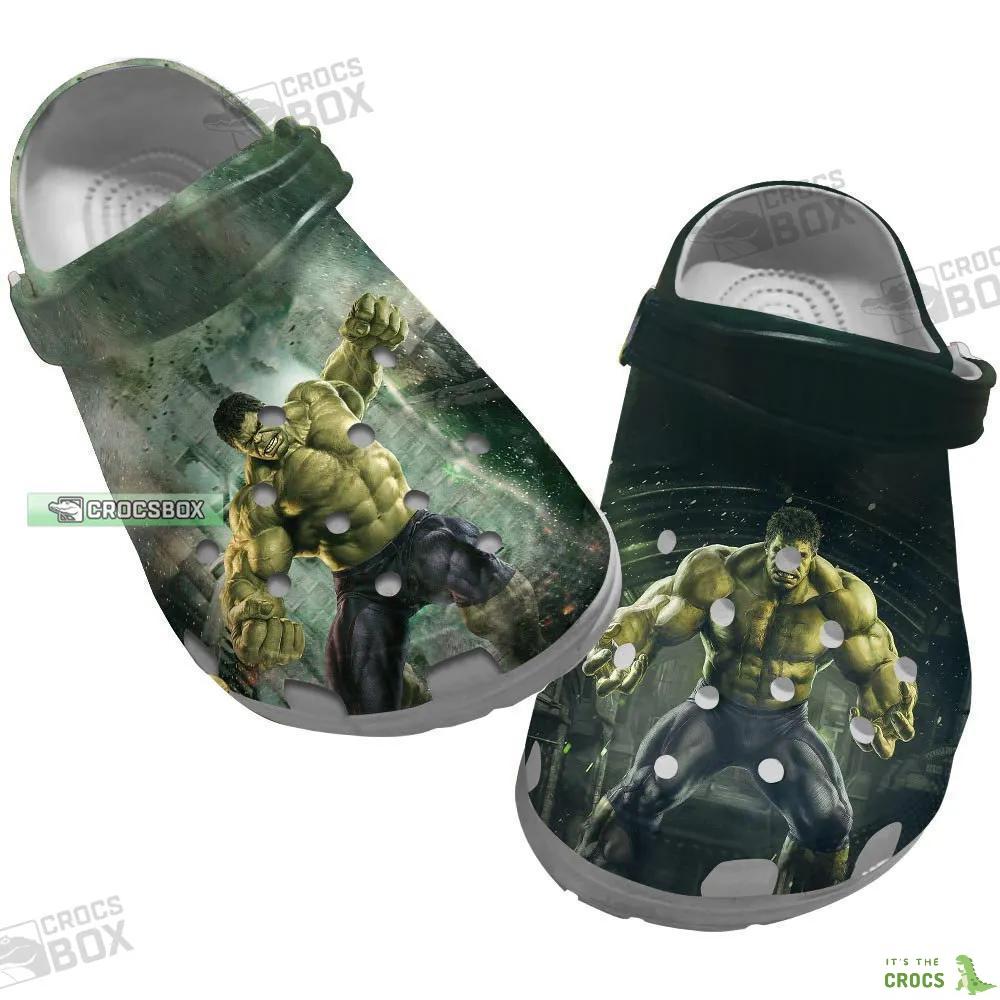 The Incredible Hulk Crocs Shoes