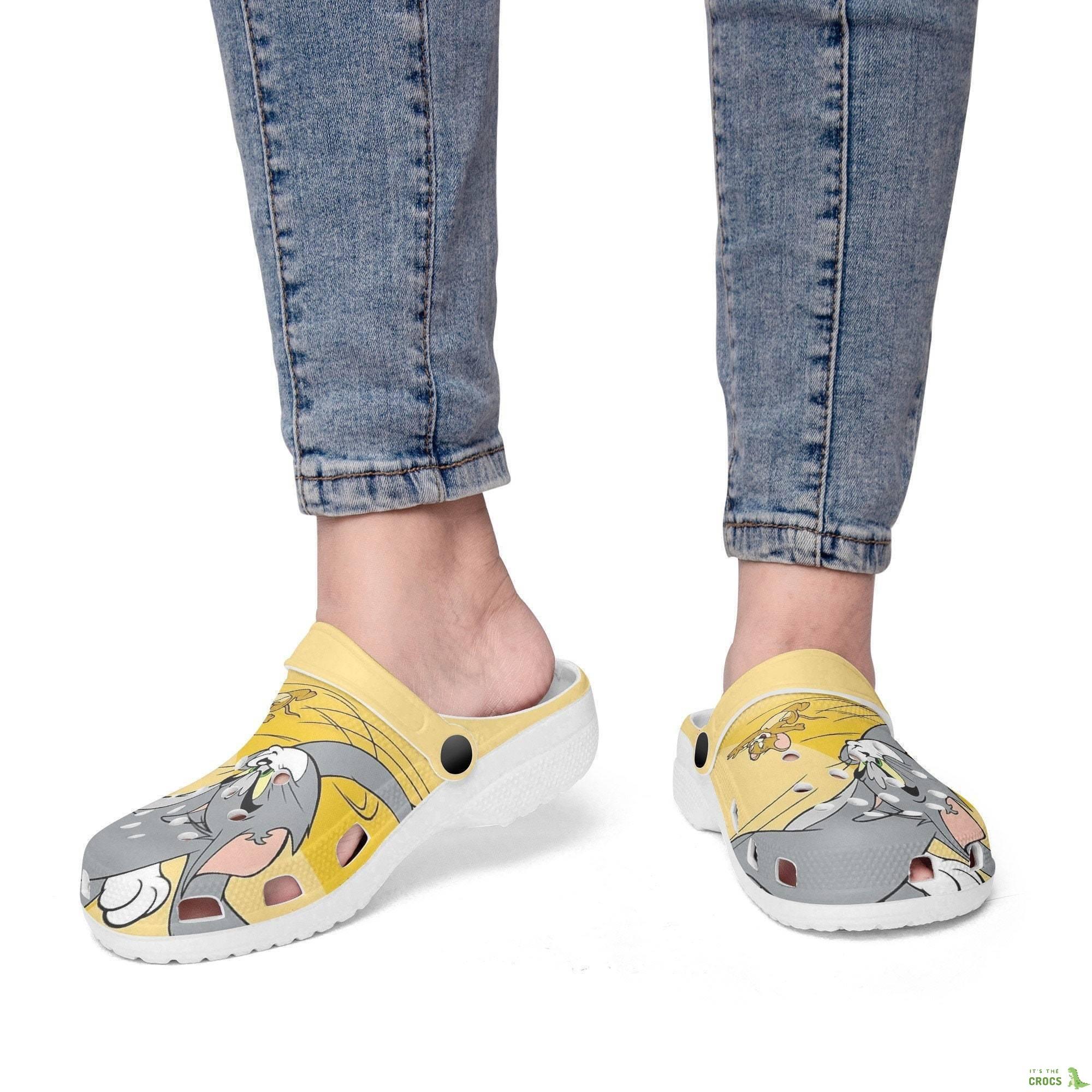 Tom And Jerry Clogs, Looks Like Crocs Shoes, Women And Kids