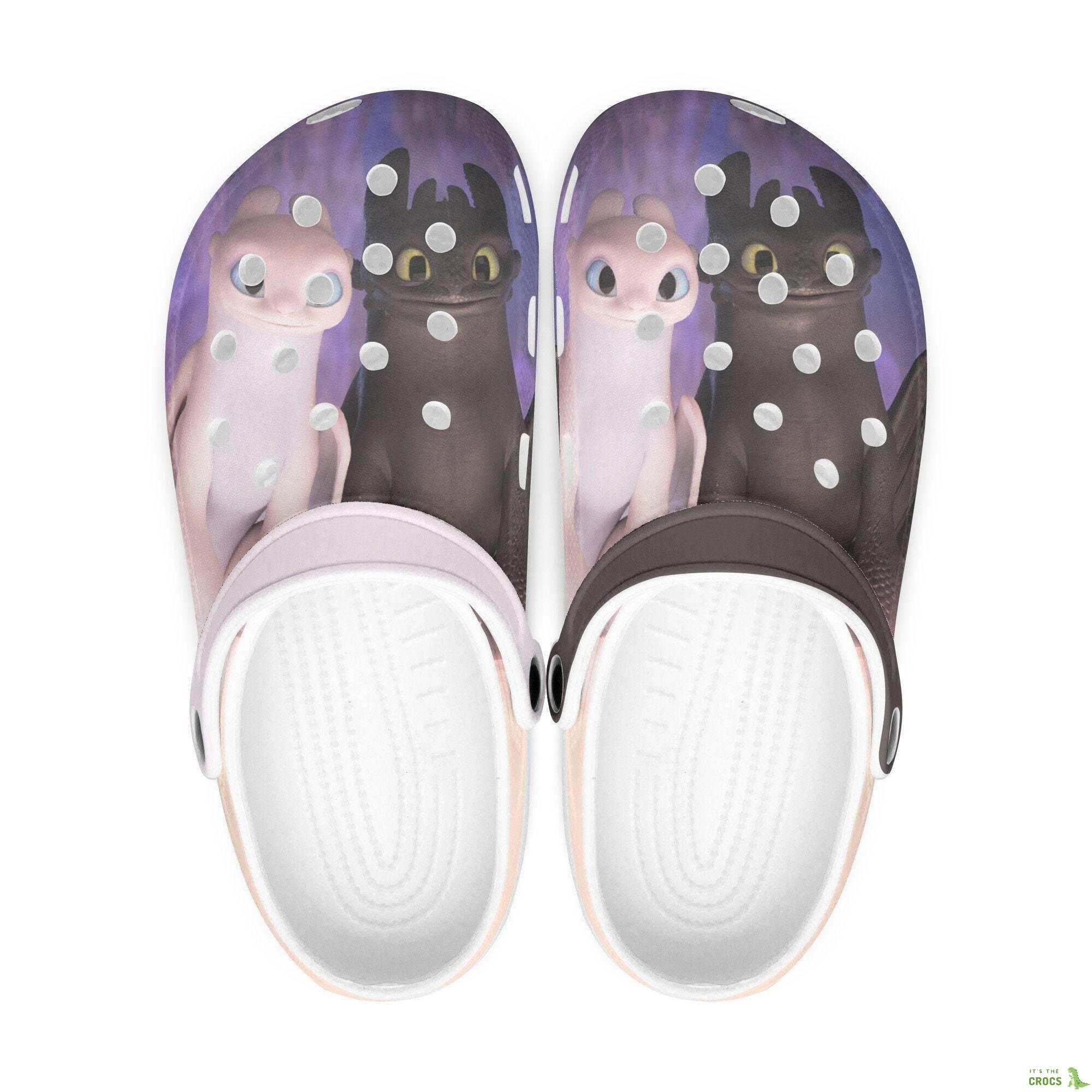 Toothless Clogs, How To Train Your Dragon Looks Like Crocs Shoes, Women And Kids