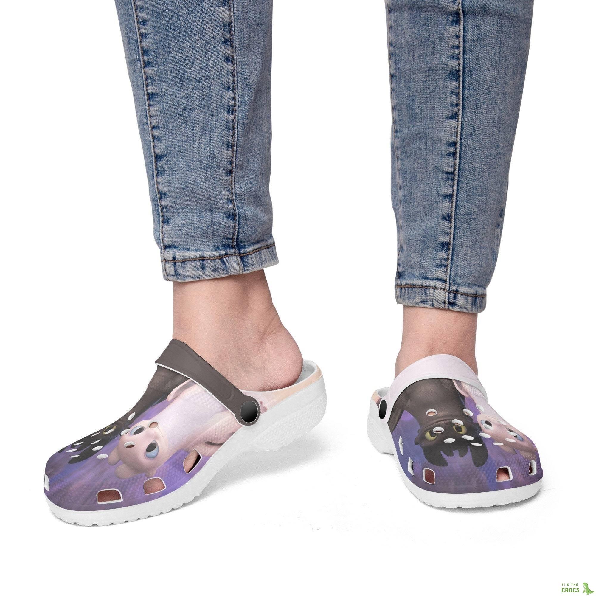 Toothless Clogs, How To Train Your Dragon Looks Like Crocs Shoes, Women And Kids