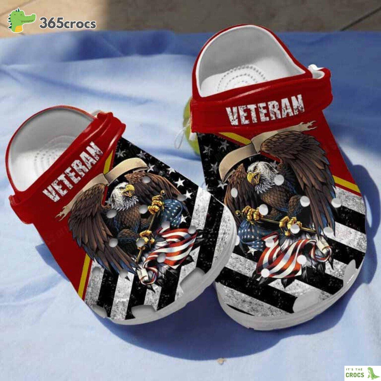 Veteran Tribute Clogs Shoes Gifts Honoring Those Who Gave Their All