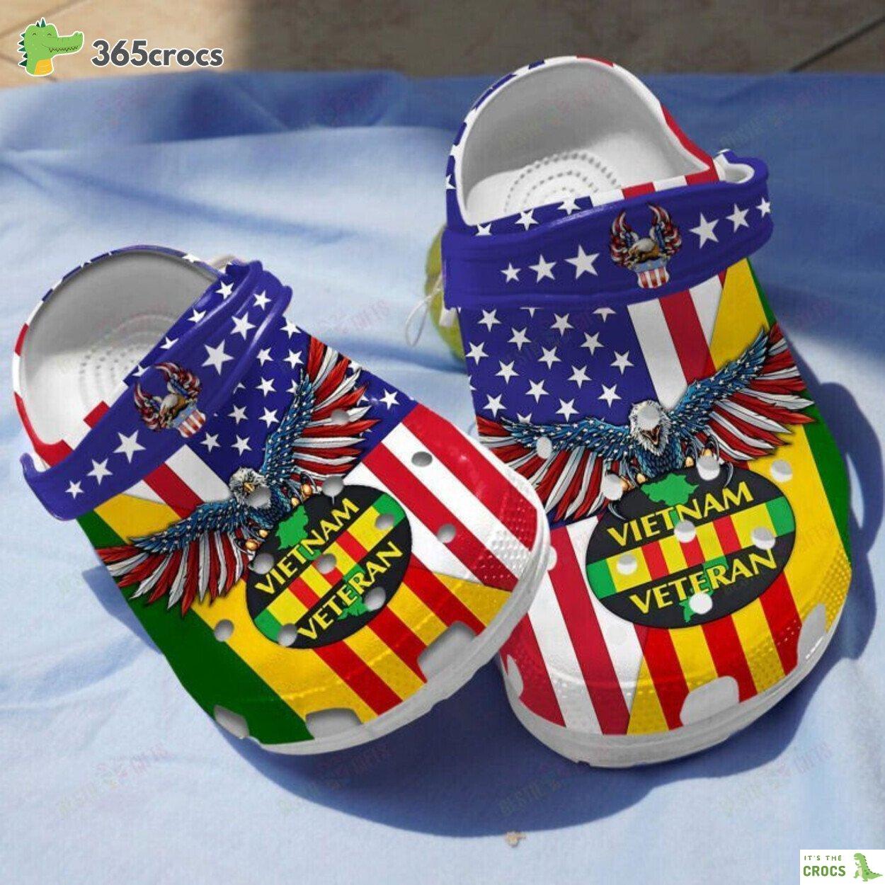 Vietnam Veteran Clogs Ideal Birthday Gift to Honor Service and Bravery
