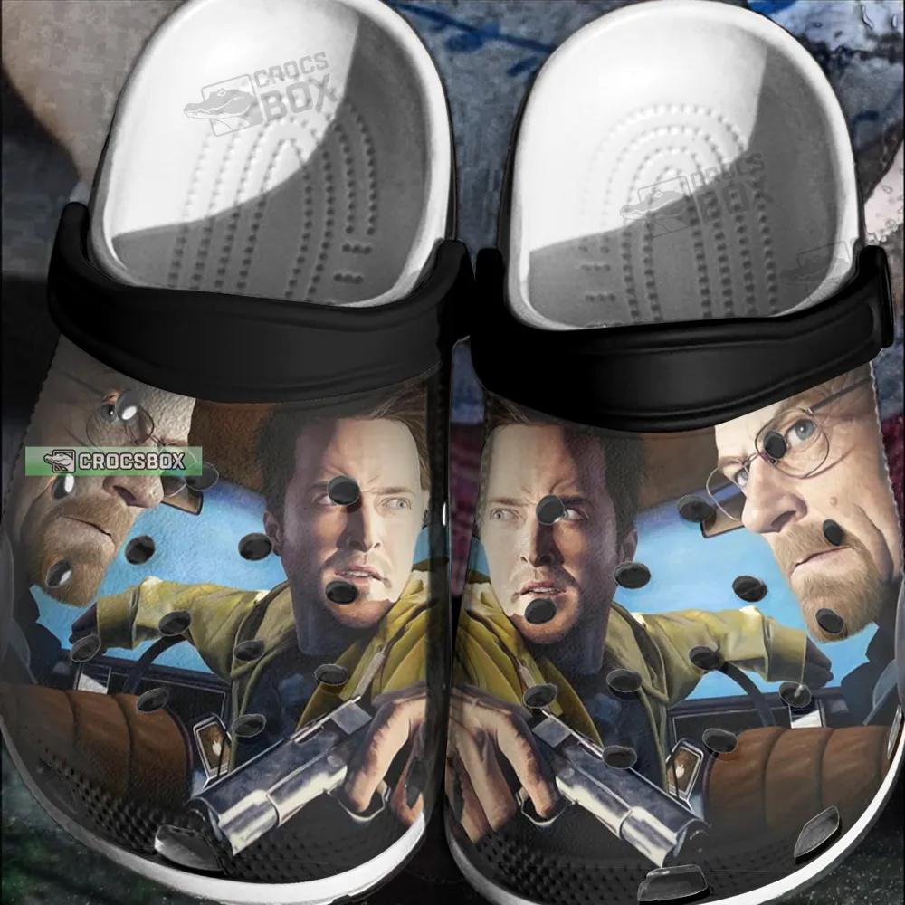 Walter White And Jesse Pinkman Crocs Shoes