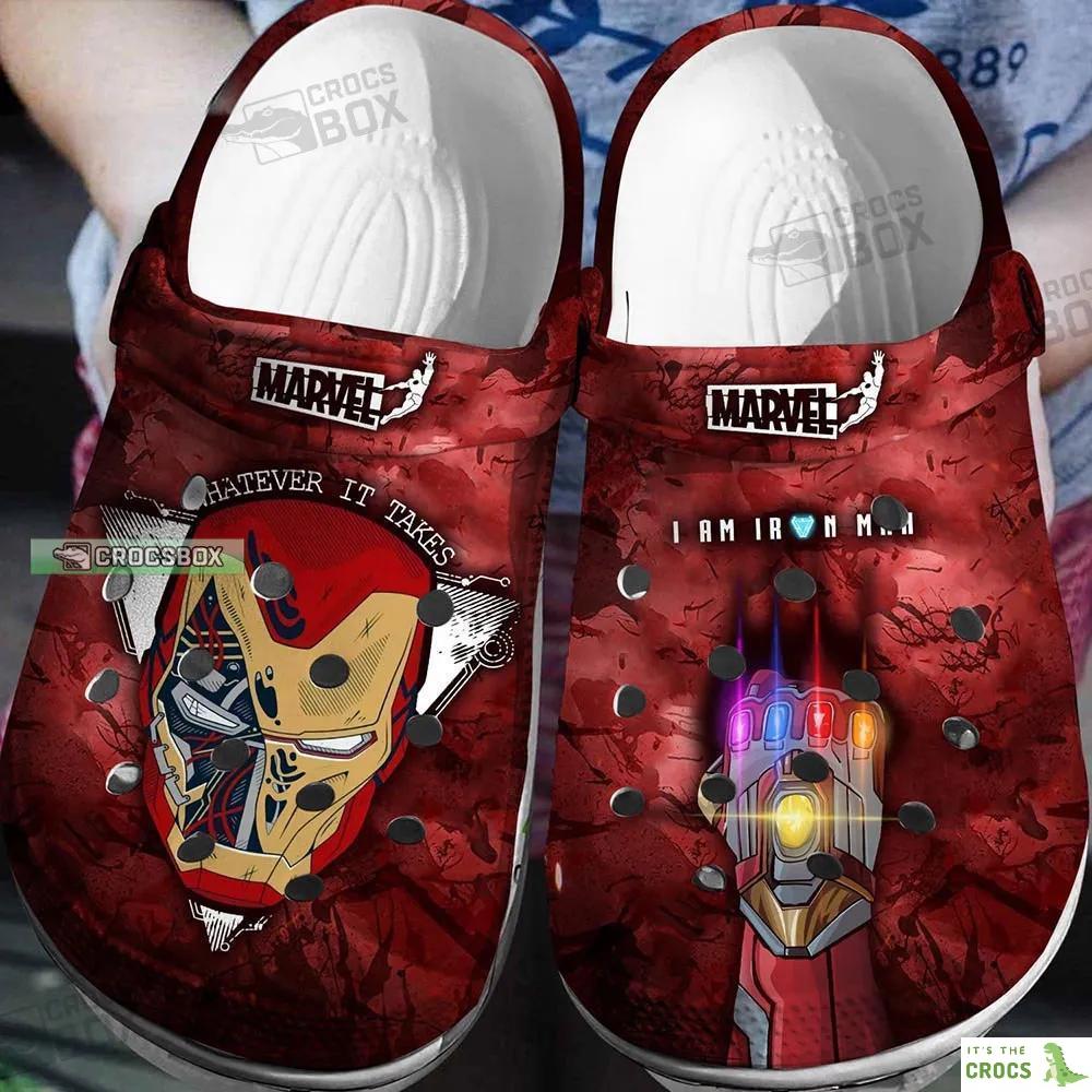 What Ever It Takes I Am Iron Man Crocs Shoes