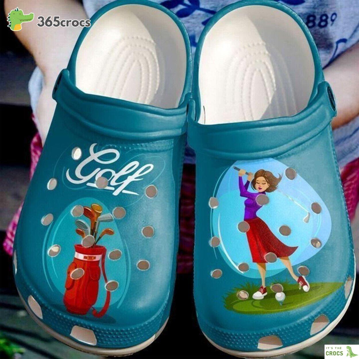 Golf Lady Inspired Clogs Celebrating Love for the Sport and Style