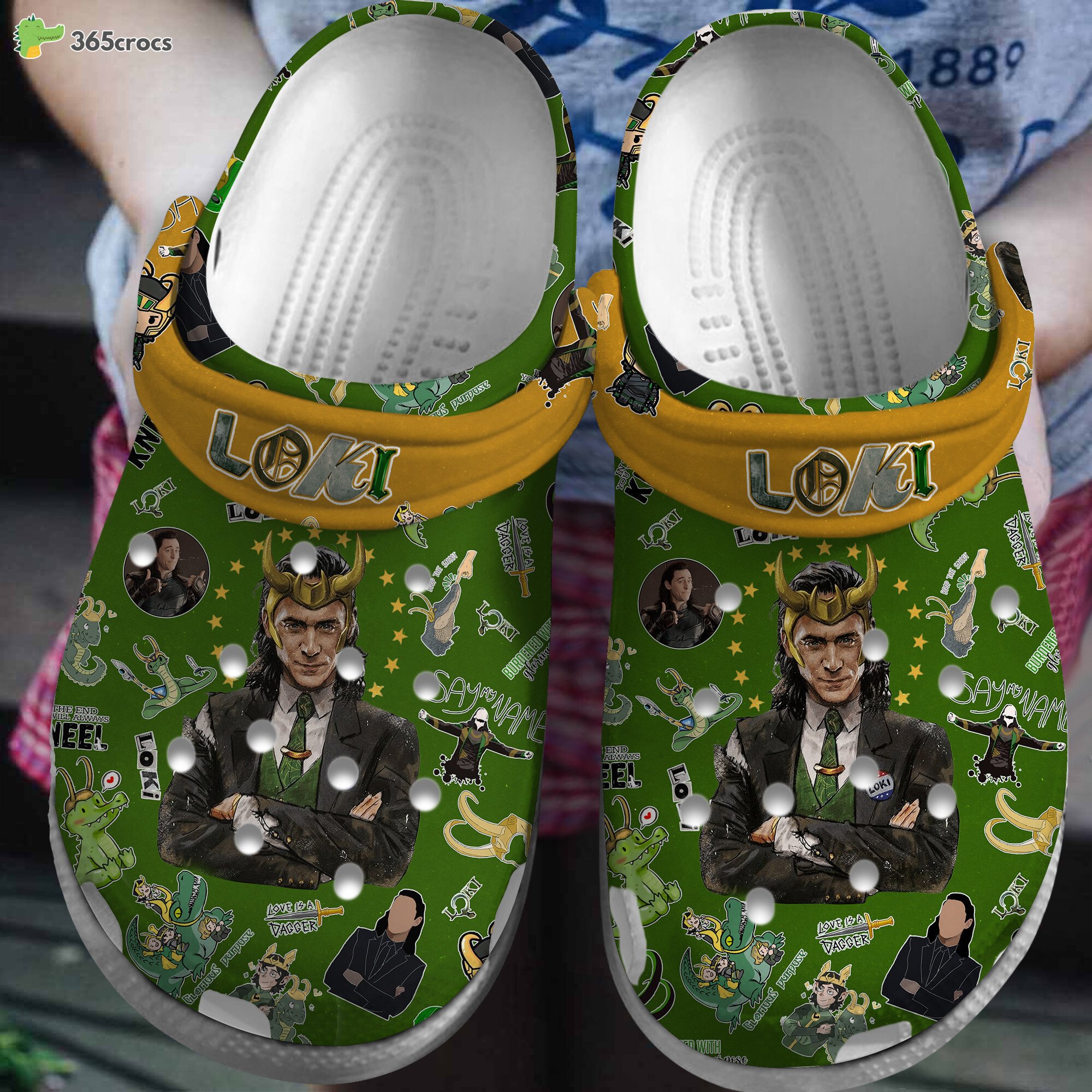Loki Series Fans Comfortable Clogs Shoes Crocs Special Edition