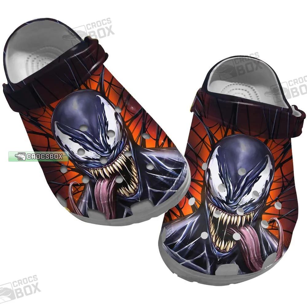 Marvel Comic Venom Crocs