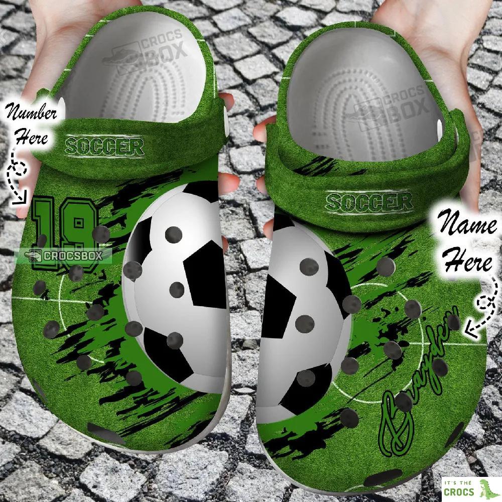Personalized Lover Football Soccer Crocs Sport