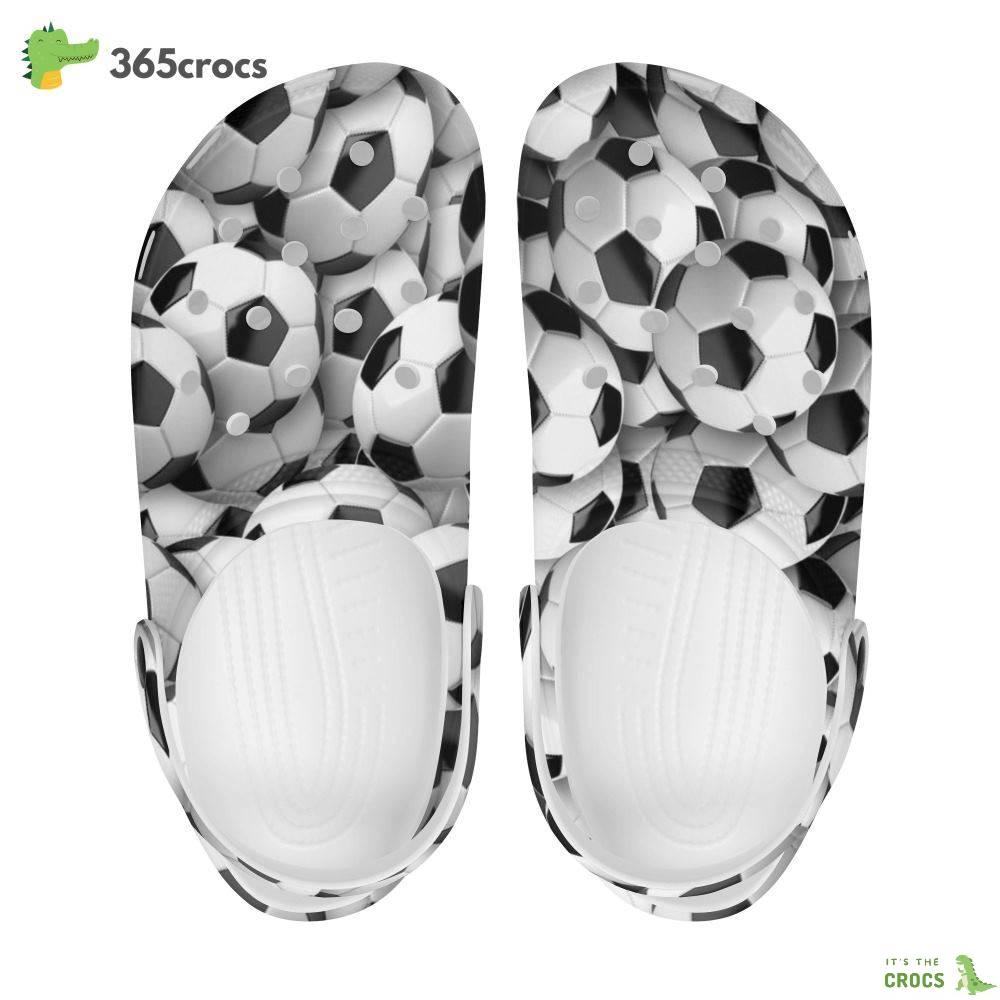 Soccer Women’s Slip-On Shoes – A Birthday Gift Your Friend Will Wear Again And Again Crocs Clog Shoes