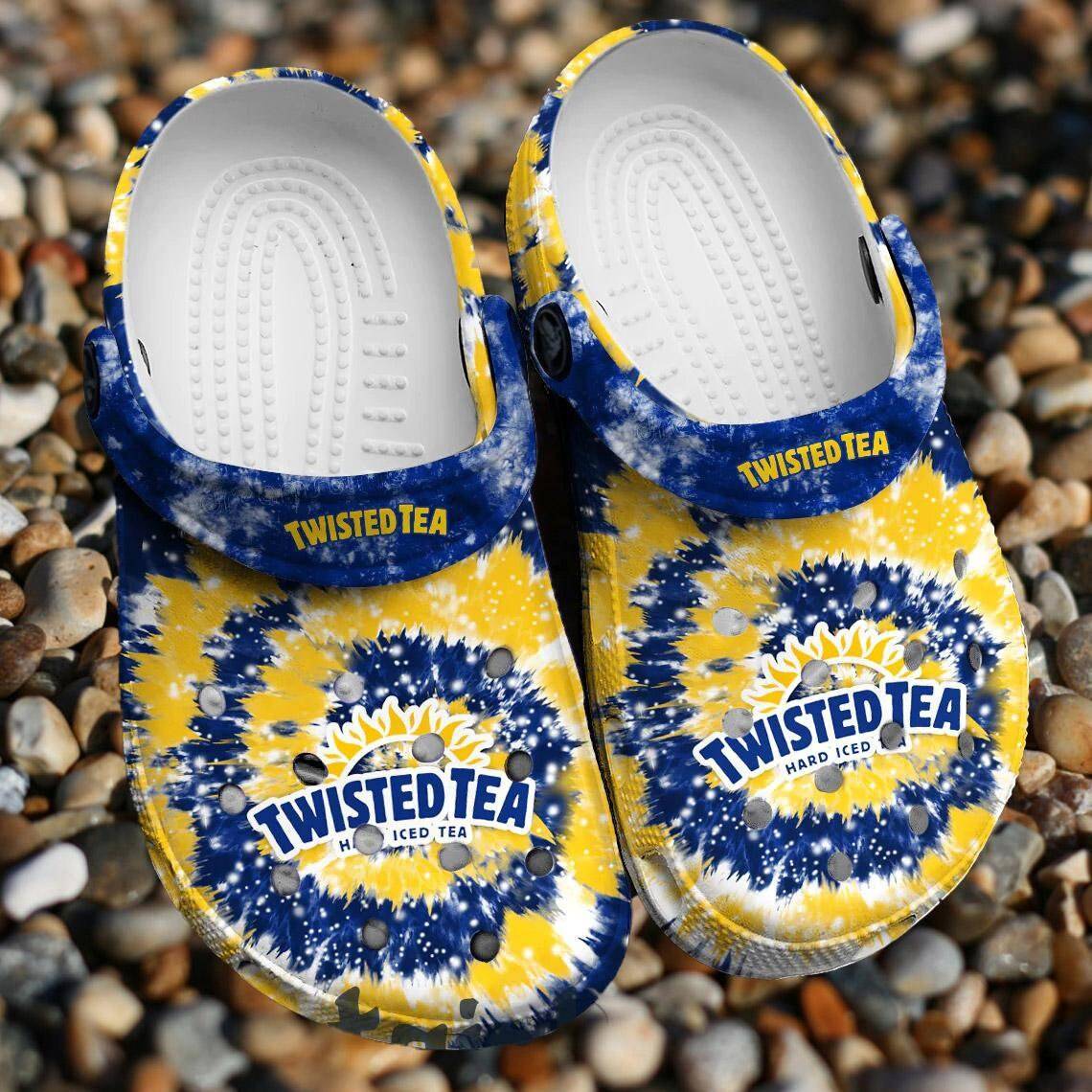 Twisted Tea Tie Dye Lover Summer Clogs Gift Comfortable Shoes