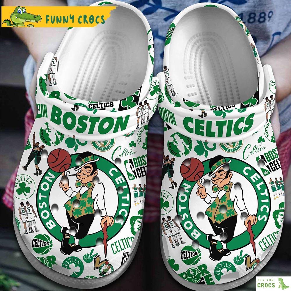 Boston Celtics Crocs By Funny Crocs