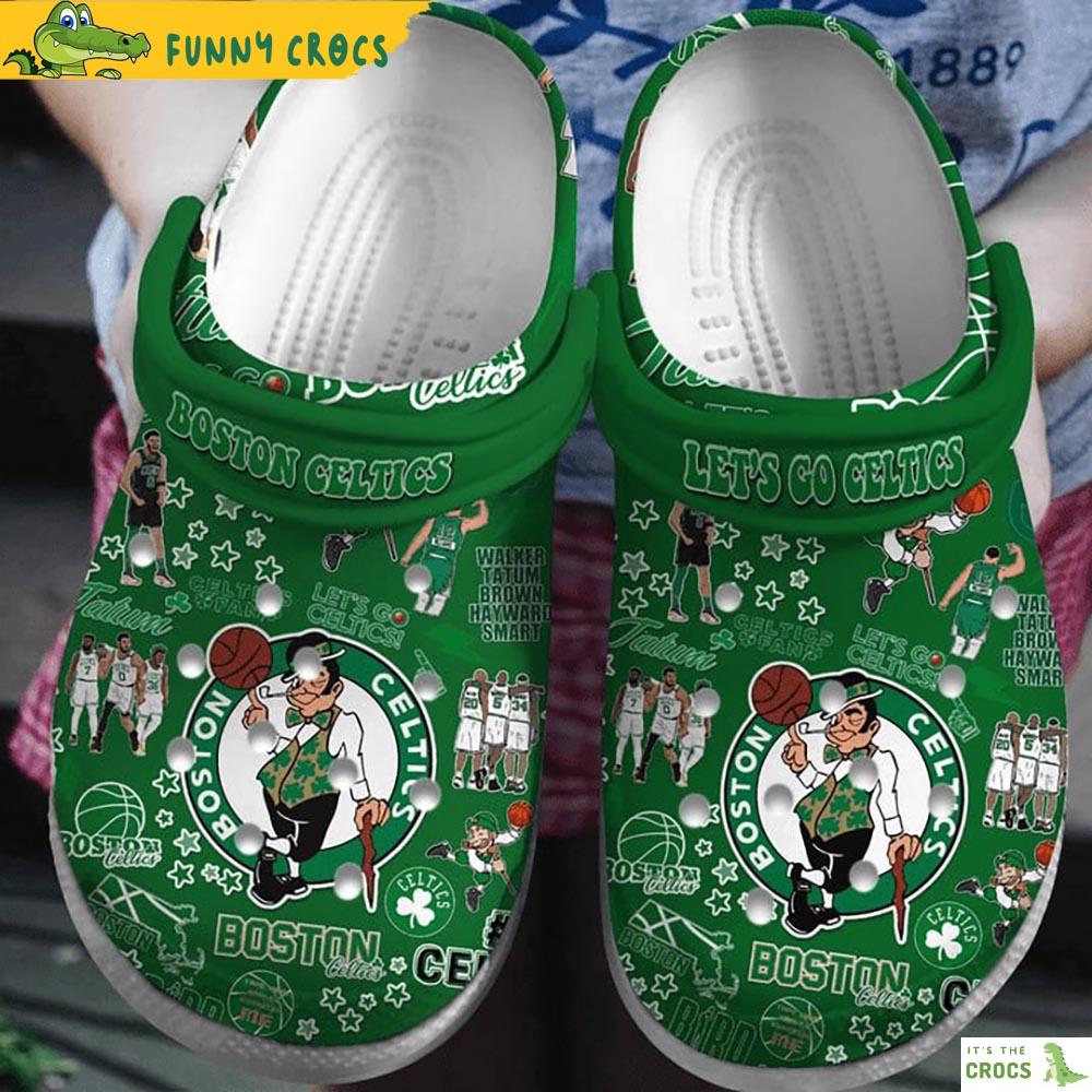 Boston Celtics Gifts Crocs Clog Shoes