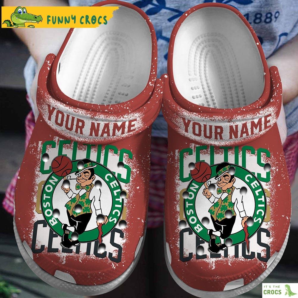 Customized Boston Celtics NBA Sport Crocs