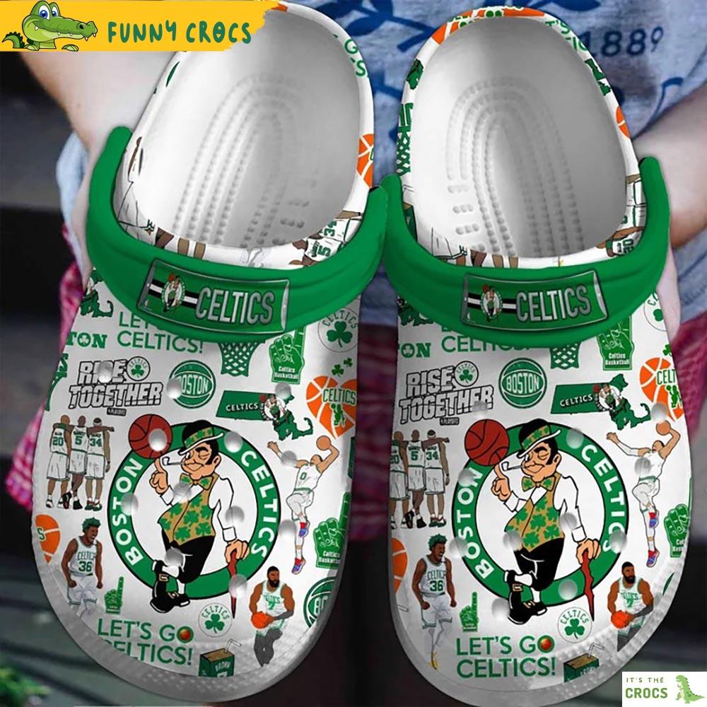 Logo Boston Celtics Funny Crocs