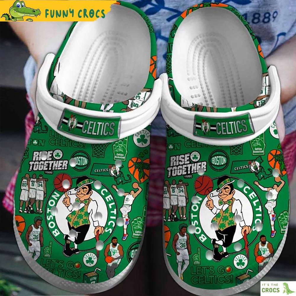 Premium Boston Celtics NBA Crocs Shoes